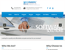 Tablet Screenshot of inmac.co.in